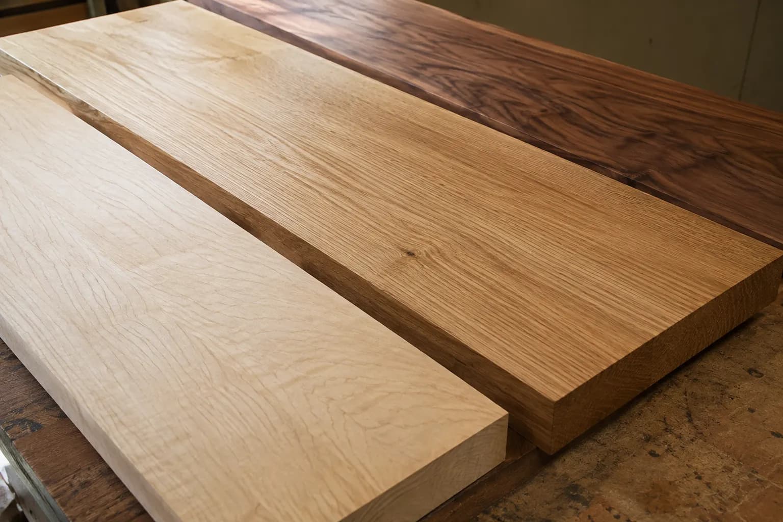 Hardwood Selection — premium staircase material used by RiseOnStairs