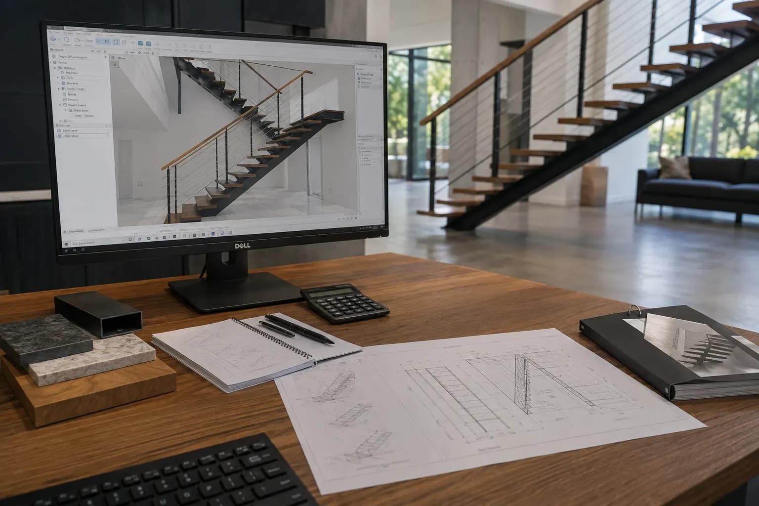 Custom Stair Design — RiseOnStairs service