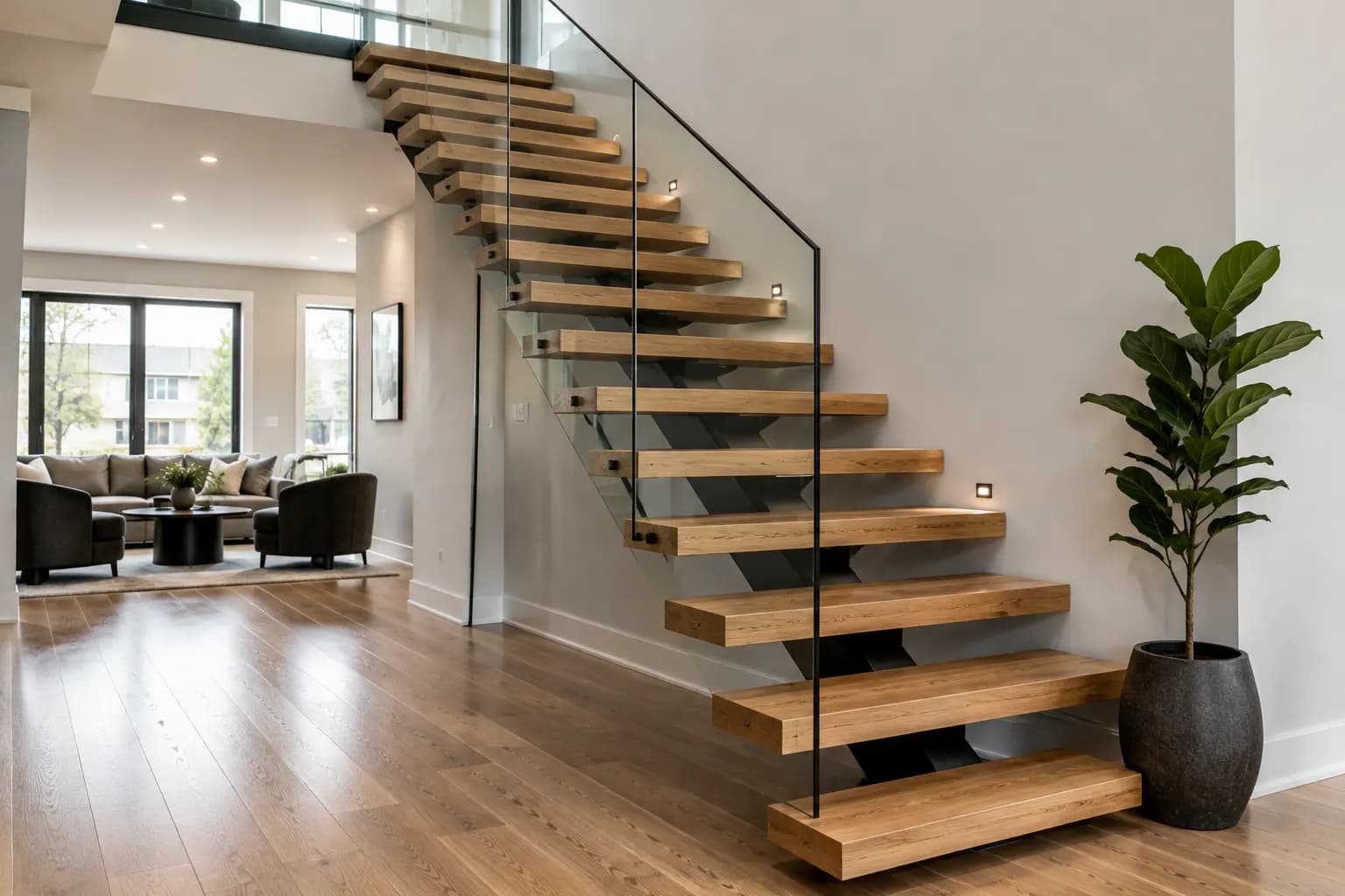 Floating Stairs Installation in Brampton: What to Expect