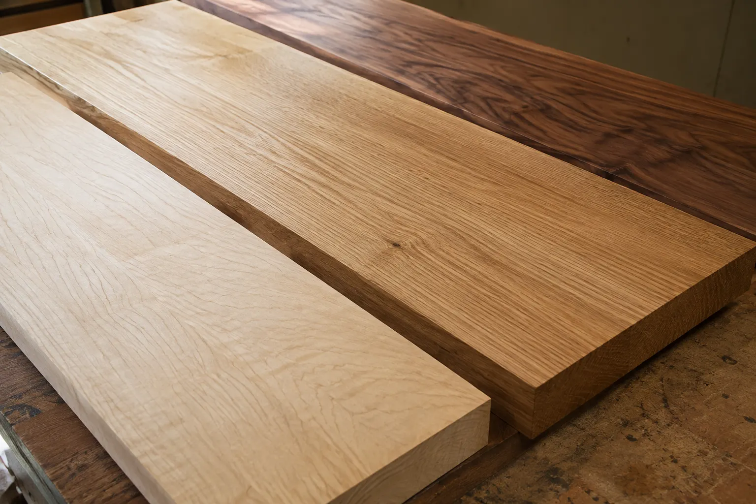 Hardwood Selection — premium staircase material used by RiseOnStairs
