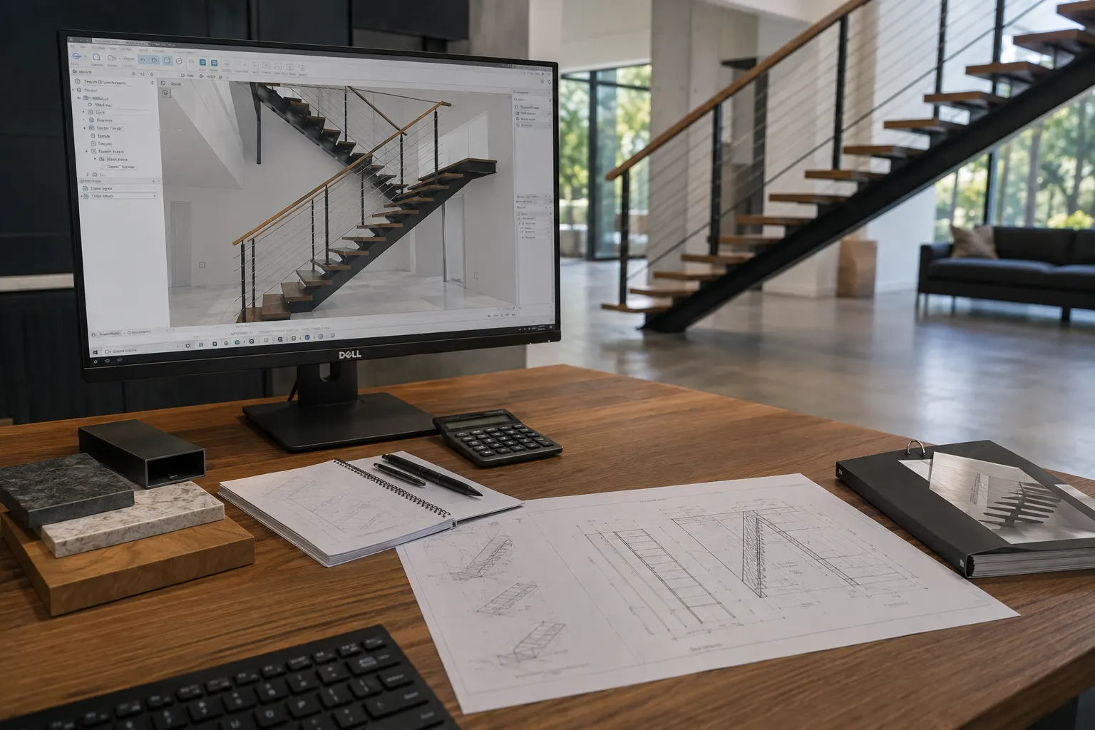 Custom Stair Design — RiseOnStairs service